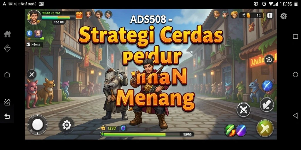 Screenshot gameplay ADS508 menampilkan strategi dan aksi mendebarkan.