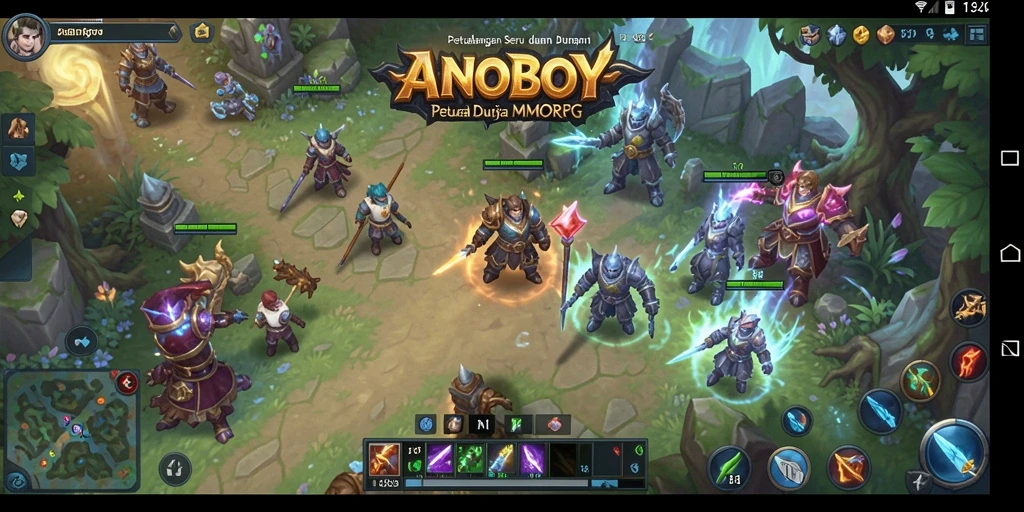 Tampilan gameplay ANOBOY yang menarik dan penuh aksi.