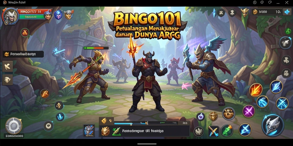 Tampilan gameplay seru dan menegangkan di BINGO101.