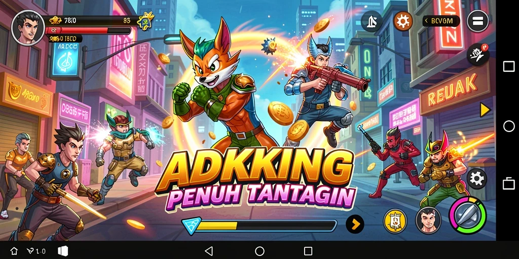 Screenshot gameplay IDRKING yang menunjukkan aksi seru di dalam permainan Arcade.