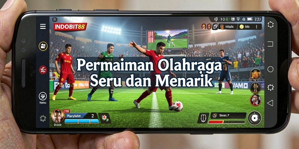 Tampilan gameplay menarik dari INDOBIT88 dengan grafis berkelas.