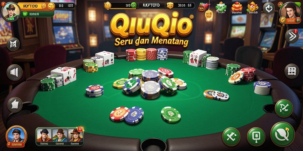 Gameplay seru QiuQiu di KPKTOTO dengan teman-teman.