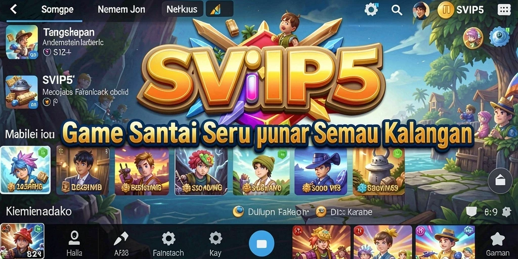 Tampilan gameplay SVIP5 yang memikat dan menghibur.